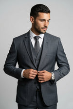 Terno Masculino Poliviscose Príncipe de Gales Windsor