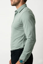 Camisa Social Tech Texturizada com Elastano
