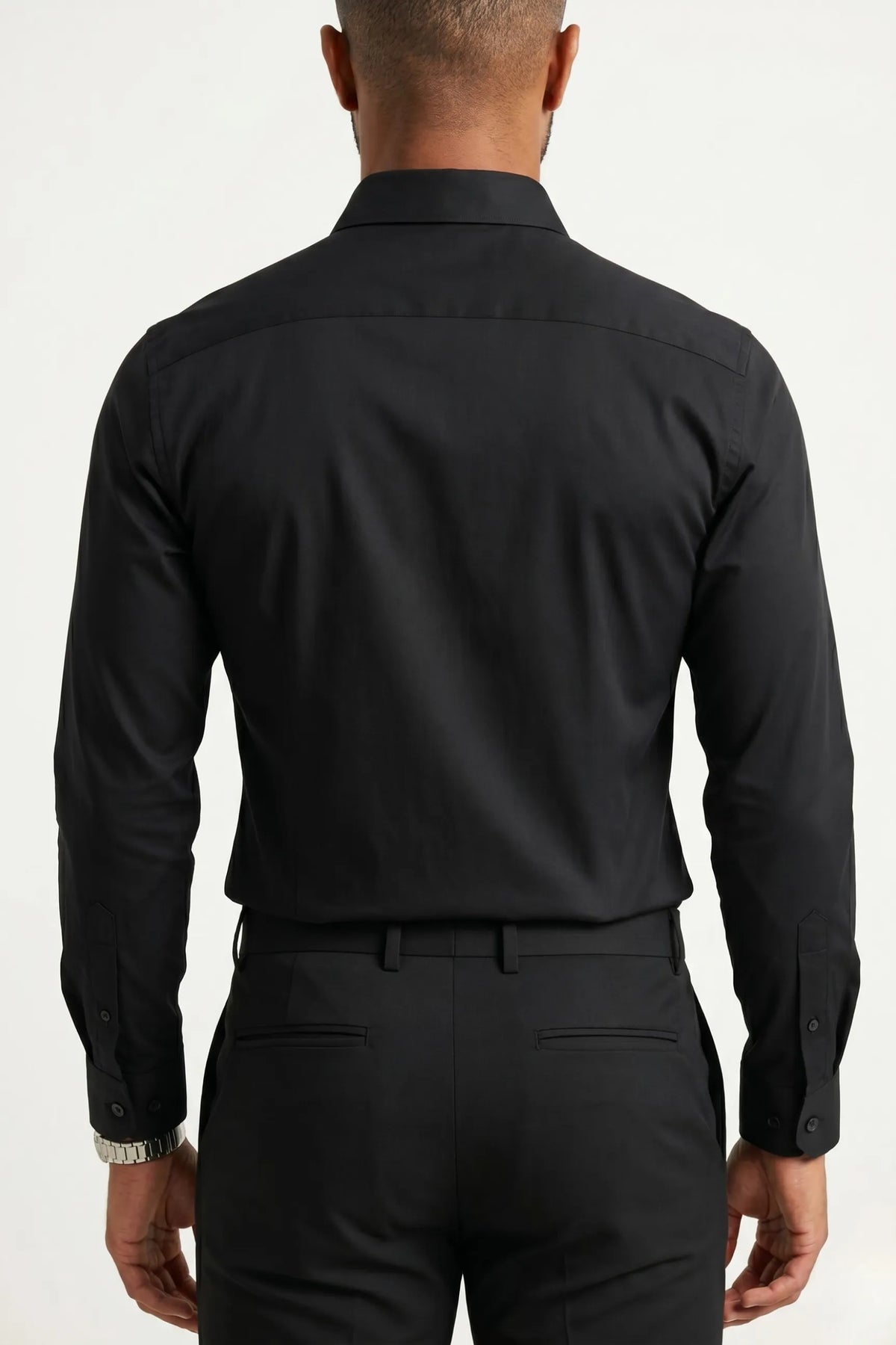 Camisa Social Masculina Super Slim com Elastano