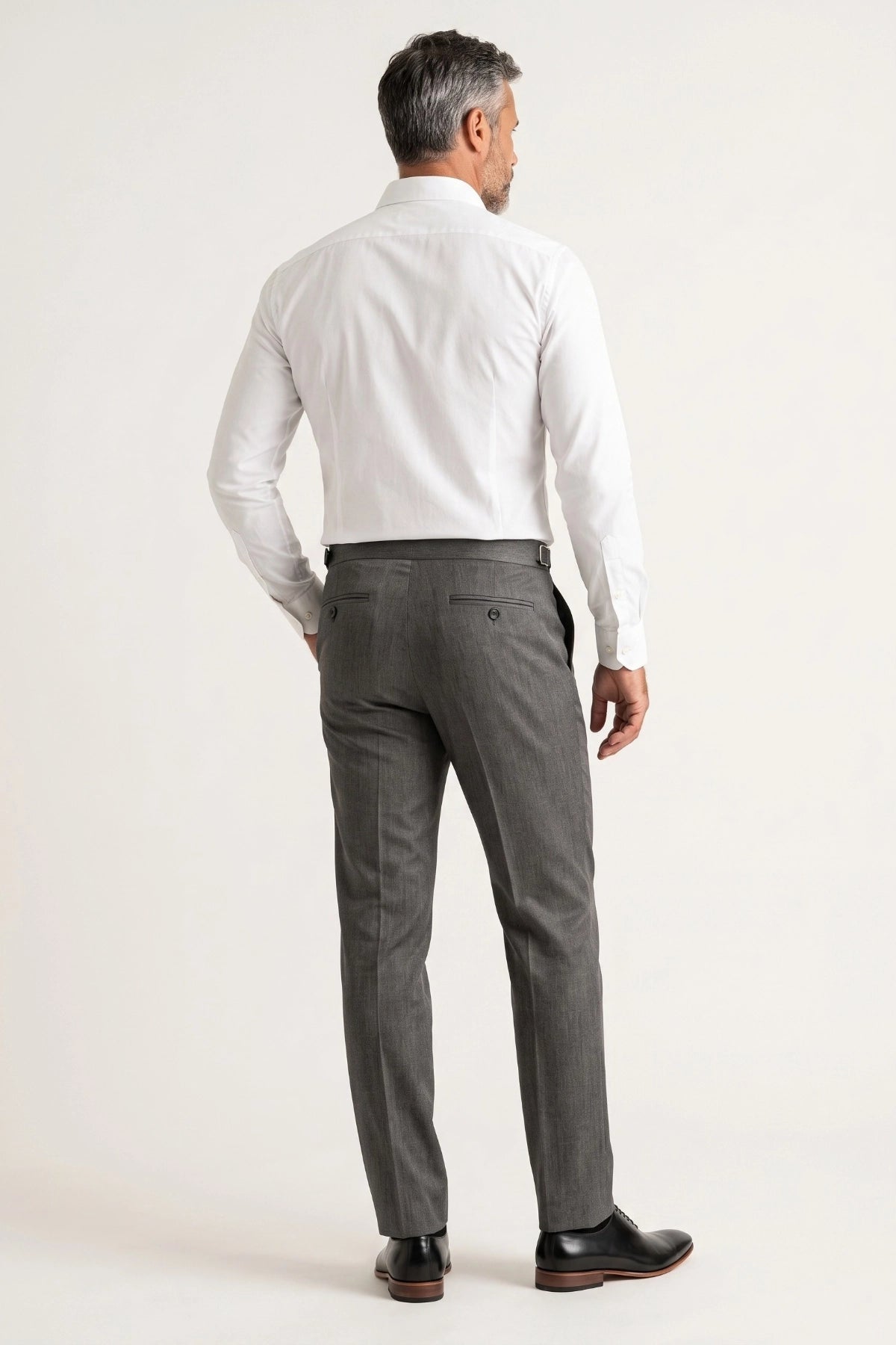 Calça Social Poliviscose Slim com Regulador