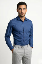 Camisa Social Slim Premium Texturizada