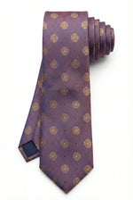 Gravata Masculina Estilo Seda Semi Slim Floral