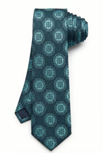 Gravata Masculina Estilo Seda Semi Slim Floral