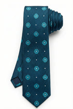 Gravata Masculina Estilo Seda Semi Slim Floral