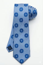 Gravata Masculina Estilo Seda Semi Slim Floral