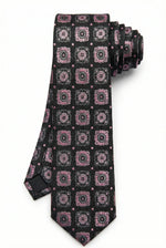 Gravata Masculina Estilo Seda Semi Slim Floral