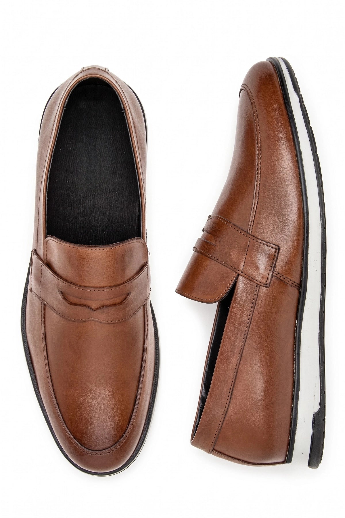 Sapato Loafer Casual Belluno em Couro Legítimo