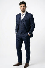 Terno Masculino Poliviscose Azul Noite Montreux