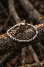 Pulseira Masculina Snake em Aço Inoxidável 316L