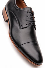 Sapato Social Derby Elegance em Couro Legítimo