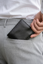 Carteira Masculina Slim RFID em Couro Legítimo