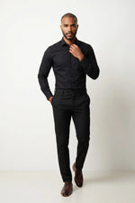 Camisa Social Masculina Super Slim com Elastano