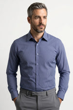 Camisa Social Slim Premium Quadriculada