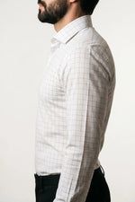 Camisa Social Masculina Xadrez Tradicional Grid