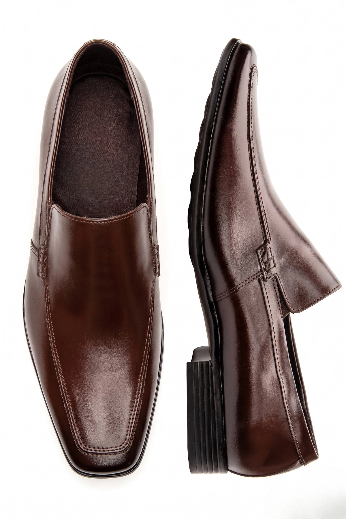 Sapato Social Loafer Italiano em Couro Legítimo