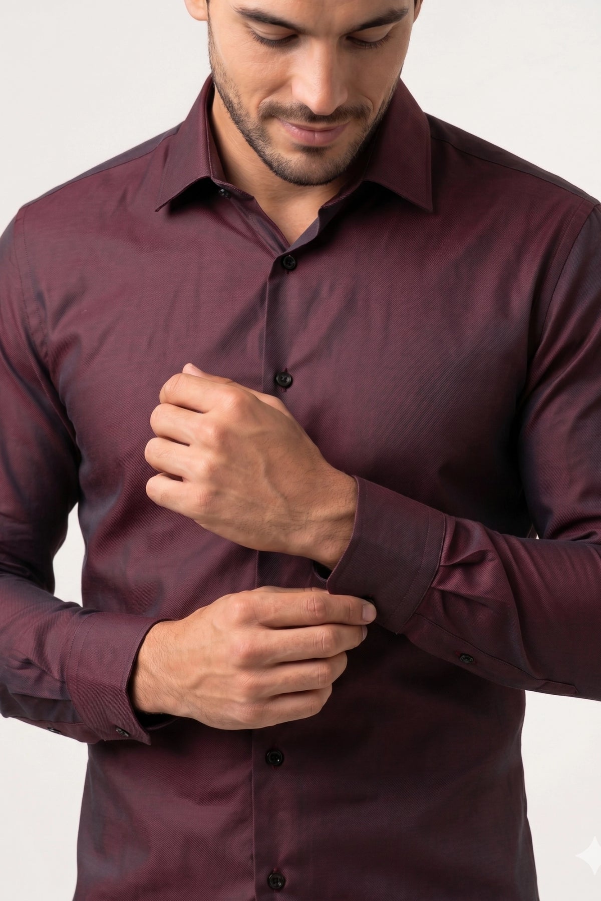 Camisa Social Masculina Slim Nuance