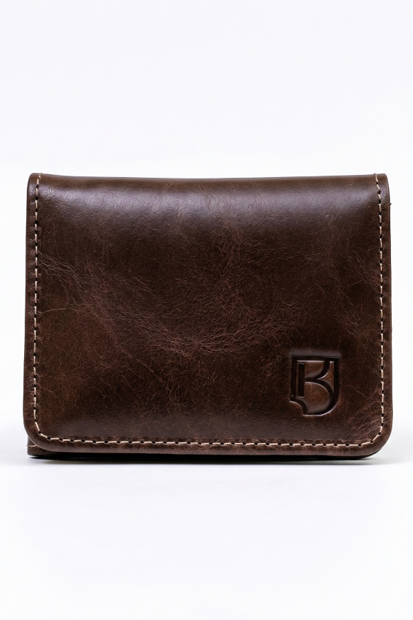 Carteira Masculina Trifold RFID em Couro Legítimo