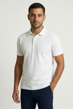 Camisa Polo Piquet Algodão Egípcio Premium