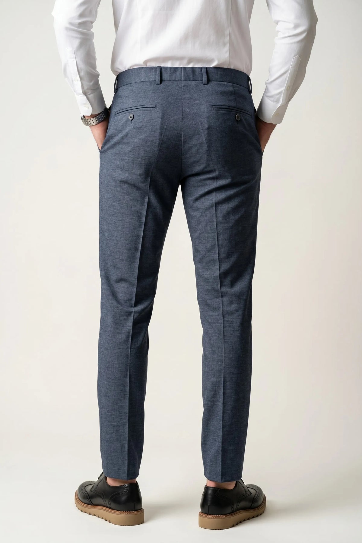 Calça Social Masculina Slim com Elastano