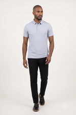 Camisa Polo Masculina Tech Slim com Elastano