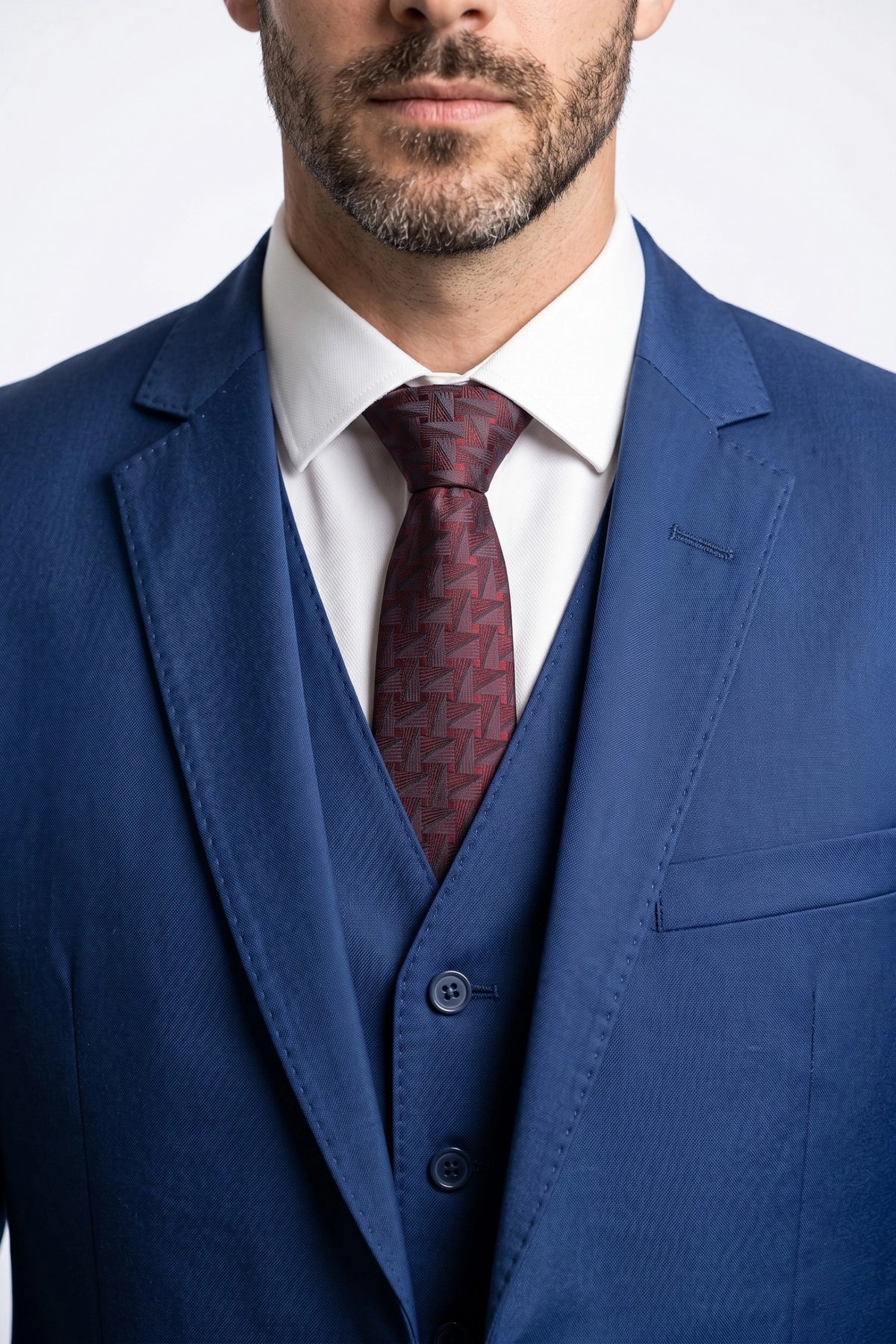 Terno Masculino Poliviscose Slim Capri