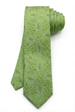 Gravata Masculina Gold Semi Slim Arabesco