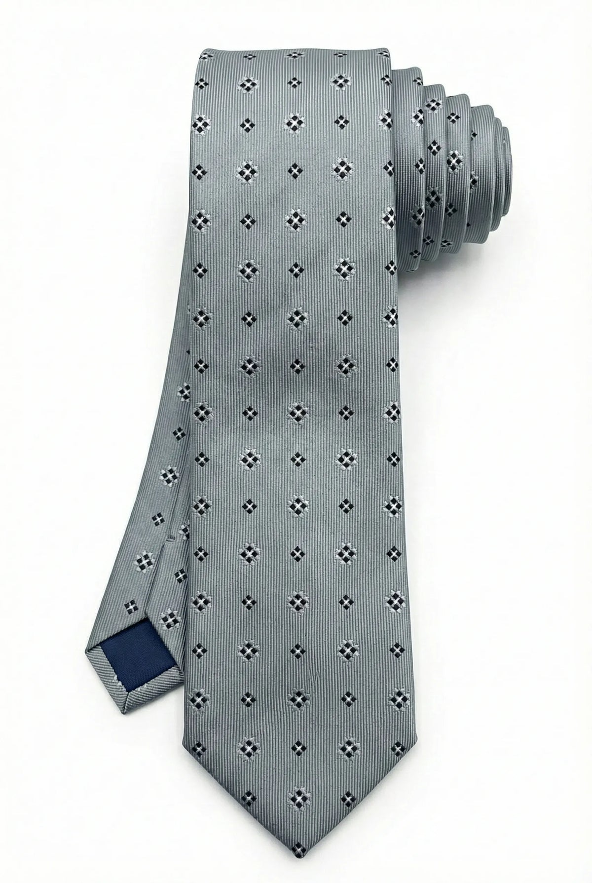 Gravata Masculina Gold Semi Slim Floral