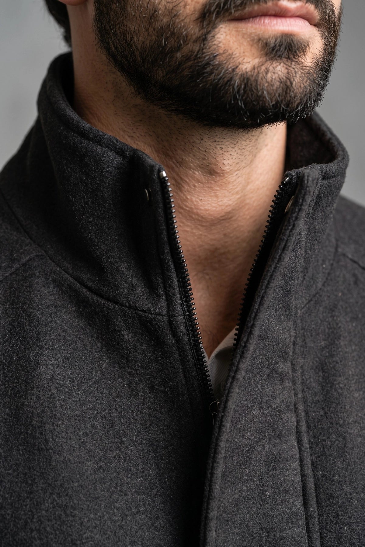 Sobretudo Masculino Preto Lancaster