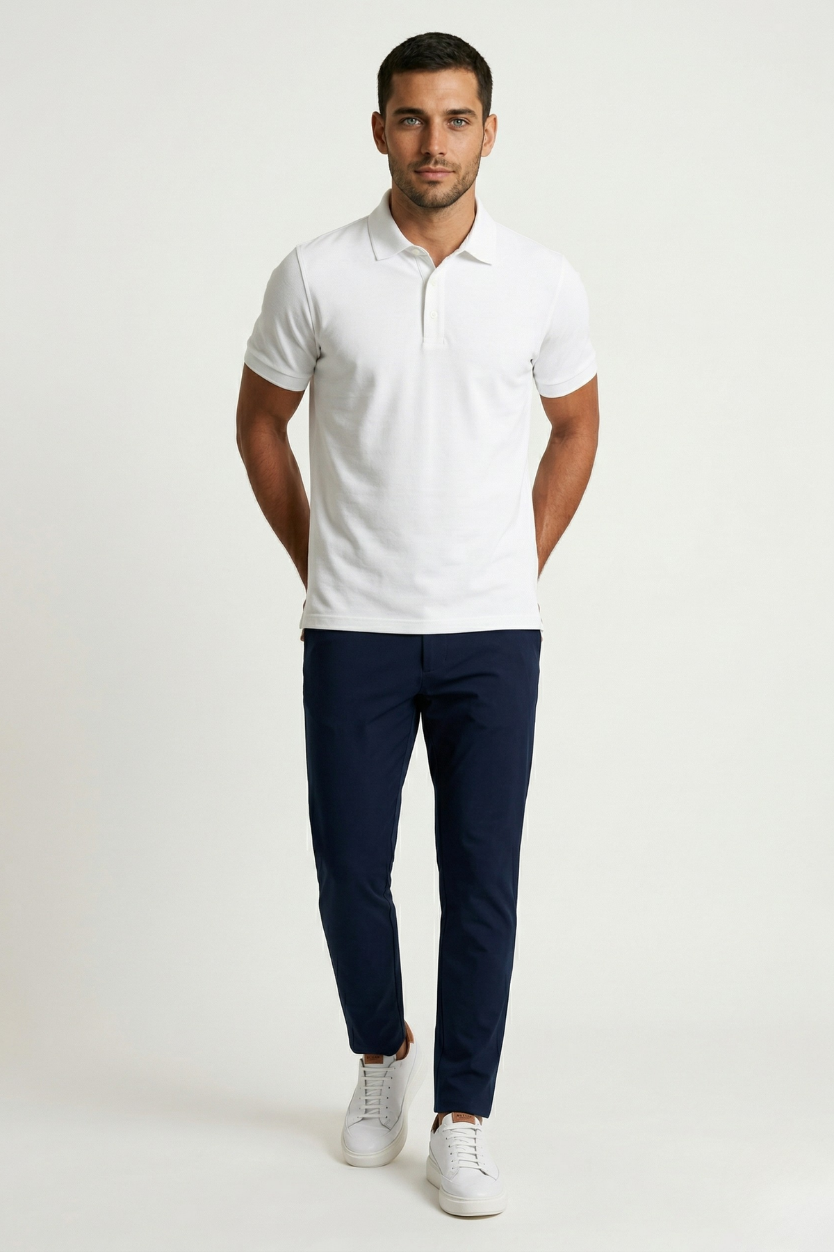 Camisa Polo Piquet Algodão Egípcio Premium