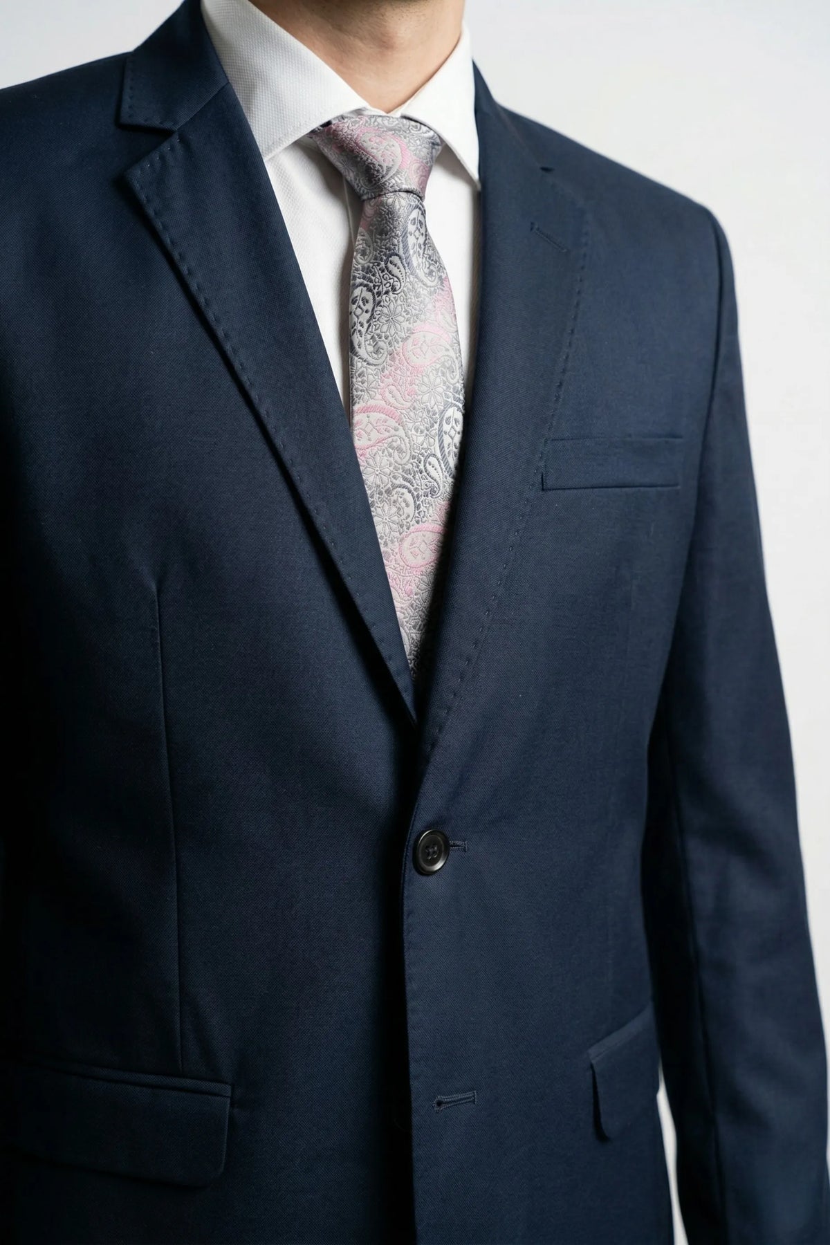 Terno Masculino Poliviscose Azul Noite Montreux