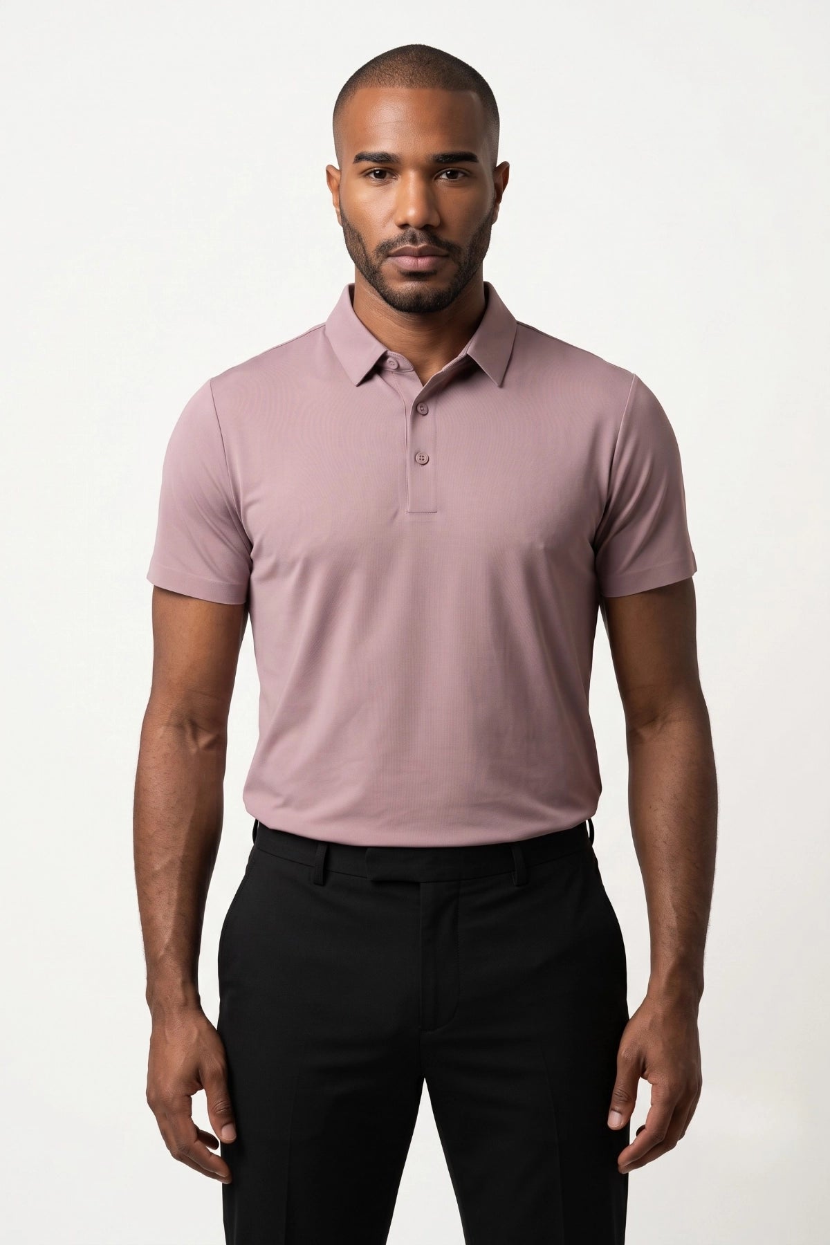 Camisa Polo Masculina Tech Slim com Elastano