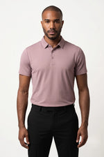 Camisa Polo Masculina Tech Slim com Elastano