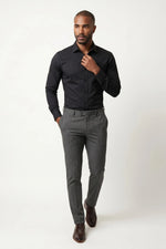 Camisa Social Masculina Slim Poliamida com Elastano