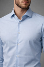 Camisa Social Masculina Tech em Poliamida Stretch