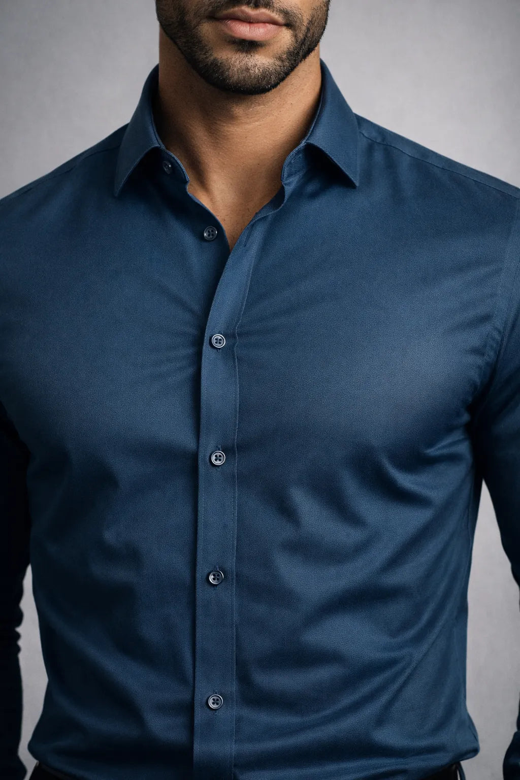 Camisa Social Slim Fit Bambu com Elastano