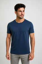 Camiseta Premium em Algodão Egípcio com Elastano Verão 2025