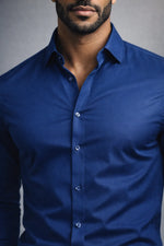 Camisa Social Slim Fit Bambu com Elastano