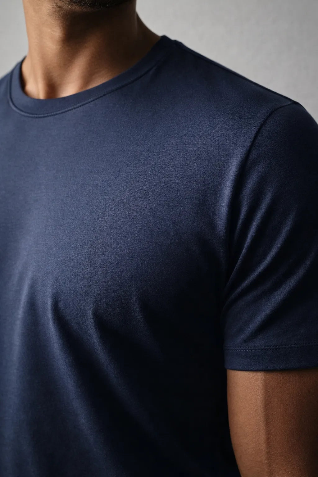 Camiseta Premium em Algodão Egípcio com Elastano
