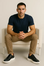 Camiseta Premium em Algodão Egípcio com Elastano Verão 2025