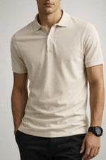 Camisa Polo Slim Pima Piquet com Elastano