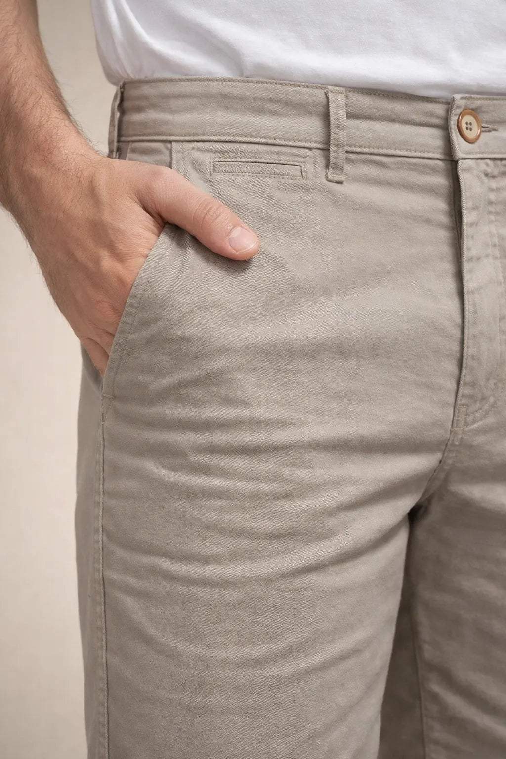 Bermuda Masculina Sarja com Elastano