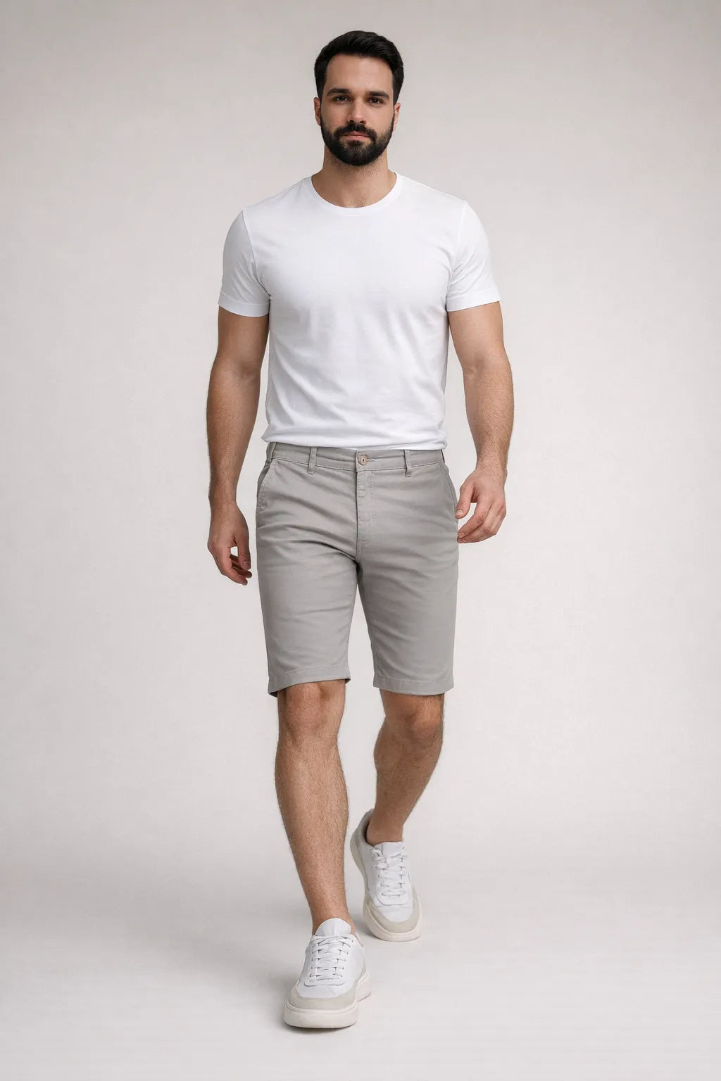 Bermuda Masculina Sarja com Elastano