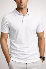 Camisa Polo Slim Pima Piquet com Elastano