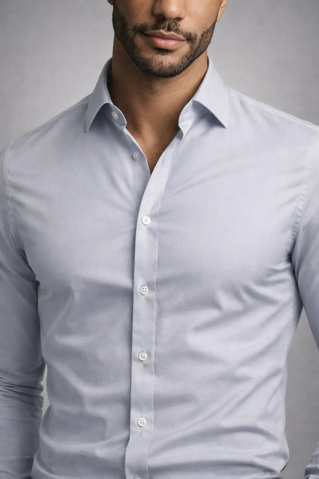 Camisa Social Slim Fit Bambu com Elastano