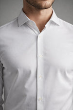 Camisa Social Masculina Super Slim com Elastano