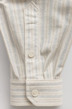 Camisa Casual Modena Listrada Gola Padre ML