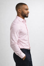 Camisa Social Slim Fit Pima Fio 80