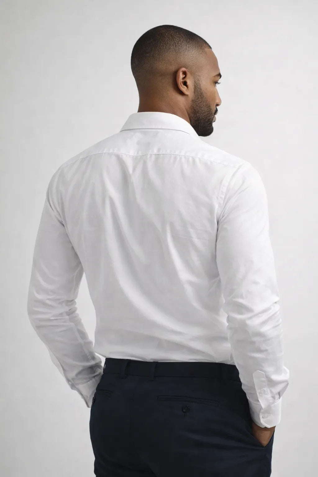 Camisa Social Slim Fit Pima Fio 80