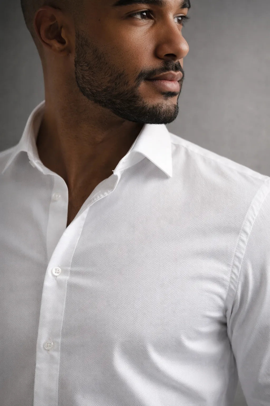 Camisa Social Slim Fit Pima Fio 80