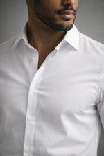 Camisa Social Slim Fit Pima Fio 80